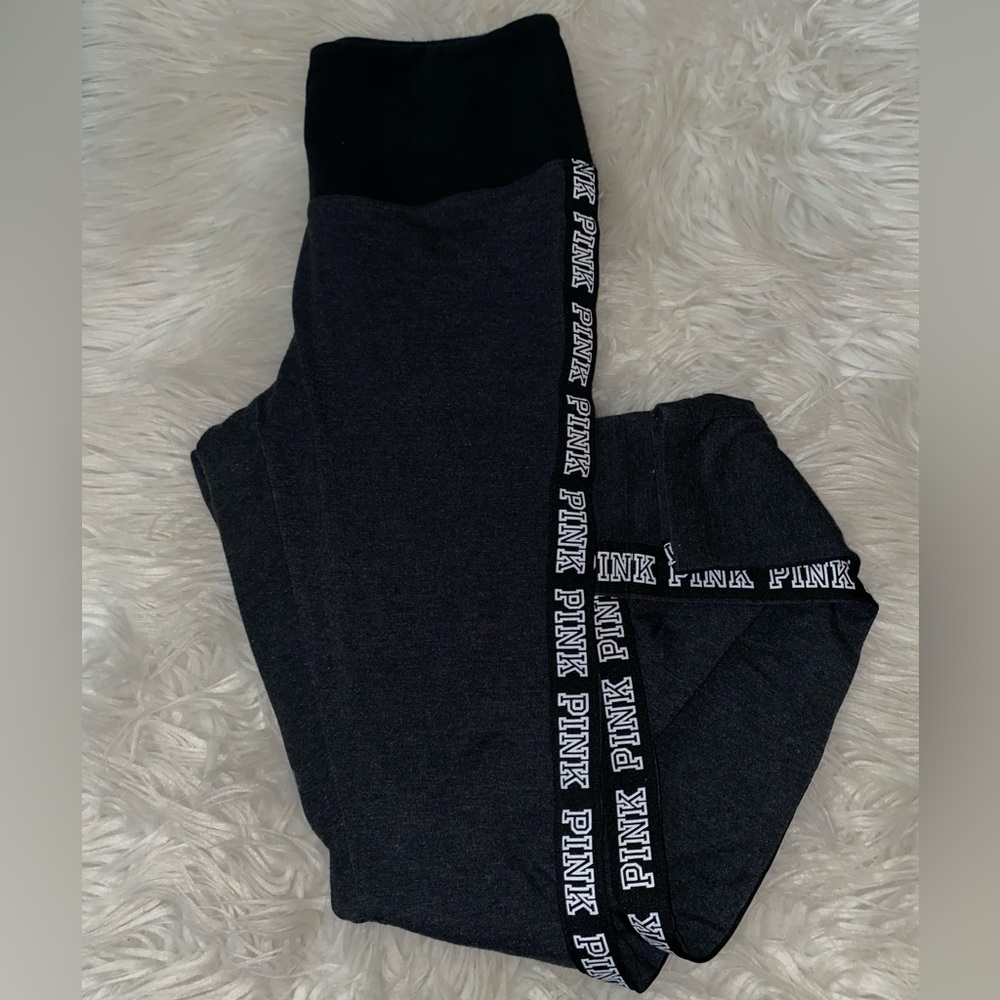 PINK Victoria's Secret Charcoal Leggings